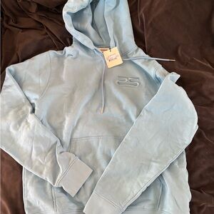 Sandro Sky Blue Hoodie for Men